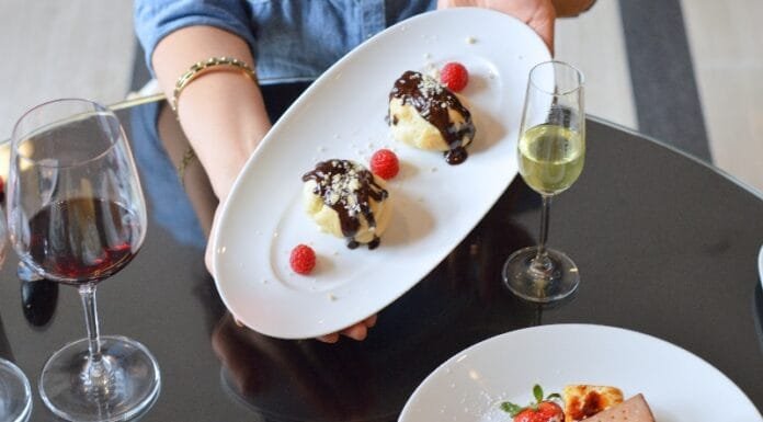 Power Lunch: Jardenea at the Melrose Hotel Jardenea at Melrose Hotel dessert