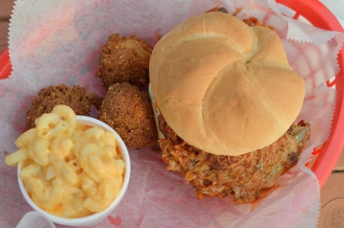What is American Food BBQ