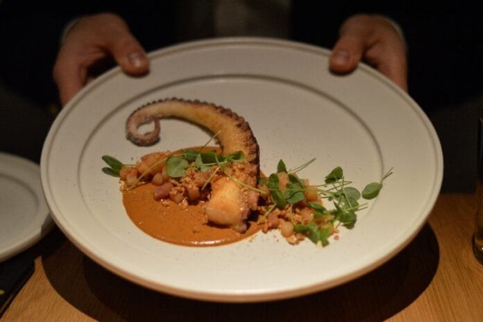 Octopus at Cosme NYC