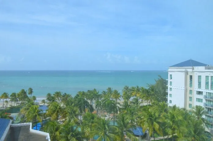 View from Ritz Carlton San Juan