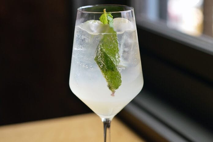 What to do in Georgetown DC The Hugo Cocktail at ENO Wine Bar DC