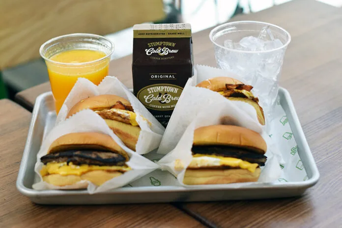 Shake Shack Union Station Breakfast