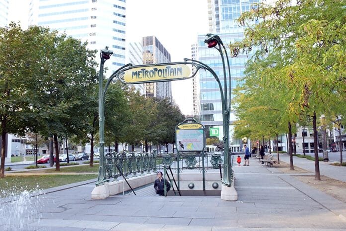 Three Days in Montreal Metro Stop