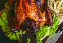 Travel Eats: Asian Inspired Turkey Asian Inspired Turkey Mizu Cayman Islands
