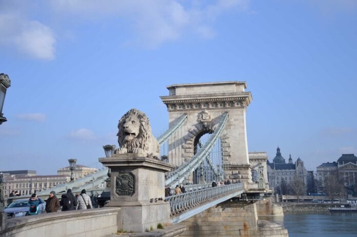 European River Cruise Stops, Budapest Chain Bridge