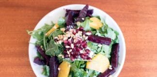 Lunch Break at Lebanese Taverna Lebanese Taverna Pentagon City Beet Salad