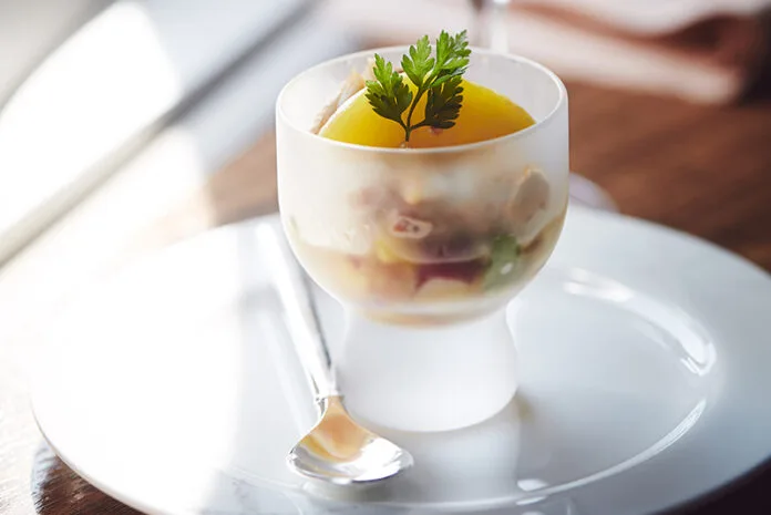 Business Class Dining Cathay Pacific Feature