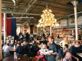 13 Essential Travel Dining Tips Dutch Owned Hotels in Rotterdam Travel Dining Tips: Interior at Hotel New York Restaurant