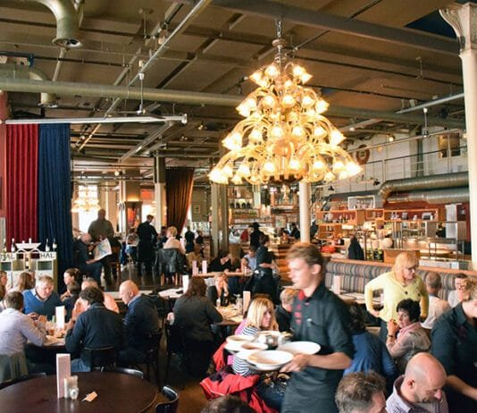 13 Essential Travel Dining Tips Dutch Owned Hotels in Rotterdam Travel Dining Tips: Interior at Hotel New York Restaurant