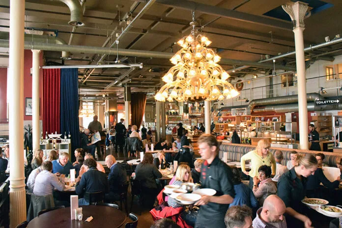 Dutch Owned Hotels in Rotterdam Travel Dining Tips: Interior at Hotel New York Restaurant