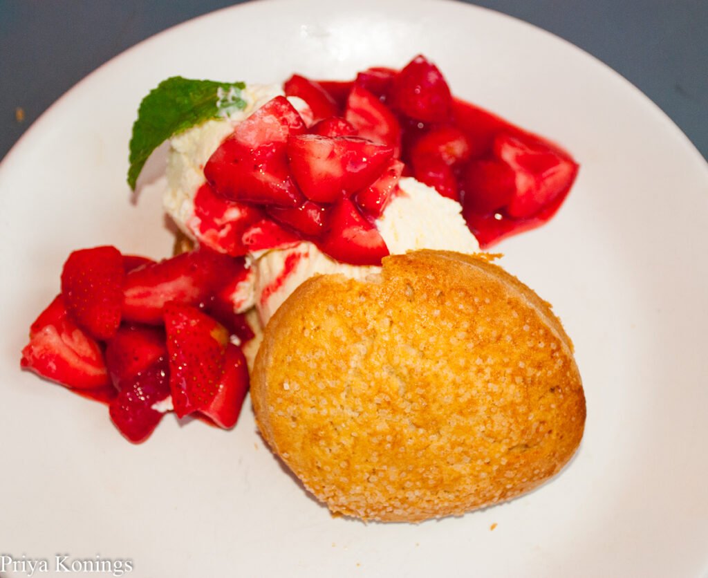 Dessert at Not Your Average Joe's Silver Spring