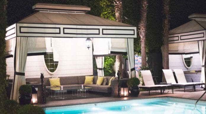 Luxury Escape at Viceroy Santa Monica Viceroy Santa Monica Cabanas at Night