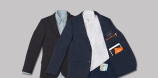 Travel Fashion: All About the Bluffworks Blazer Bluffworks Blazer_flat-lay_02