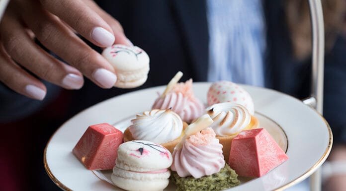 Washington in Bloom: Cherry Blossom Inspired Luxuries Cherry Blossom Inspired High Tea at St Regis Washington, DC Hotel