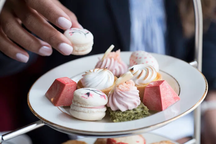 Cherry Blossom Inspired High Tea at St Regis Washington, DC Hotel