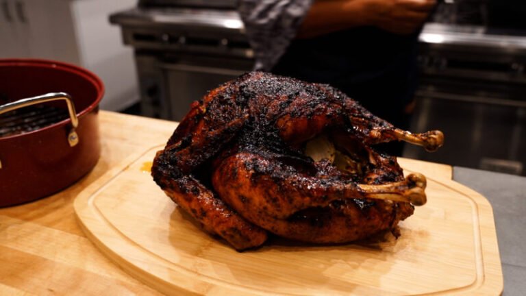 Turkey Resting before carving