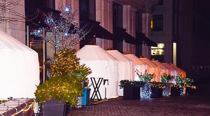 DC Outdoor Dining: Igloo, Yurt, or Chalet