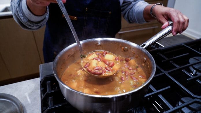 Vegan Habichuelas Guisadas Puerto Rican Style