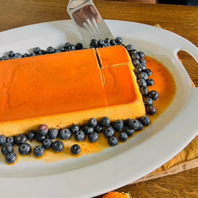 corn flan dining traveler