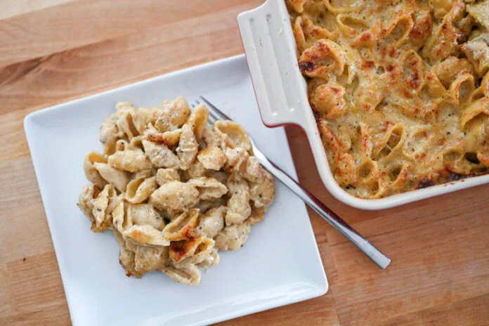 Truffle mac and cheese