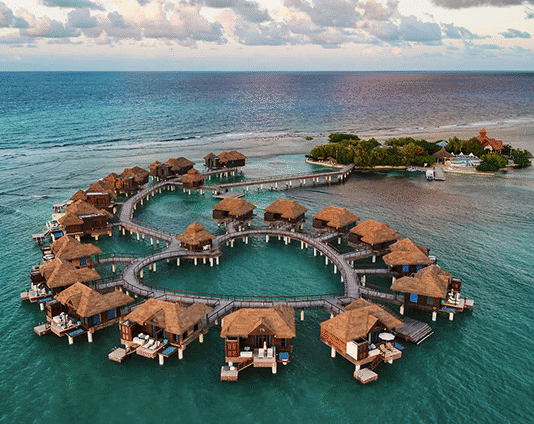 Honeymoon Goals: Caribbean Resorts with Overwater Bungalows