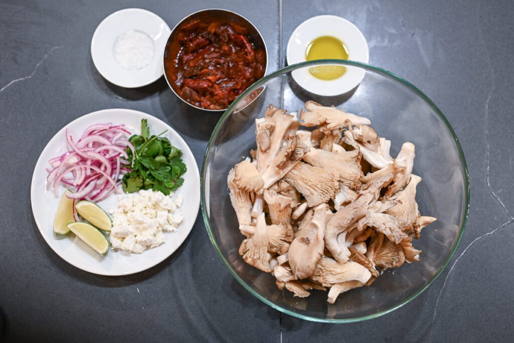 chipotle mushroom tacos ingredients